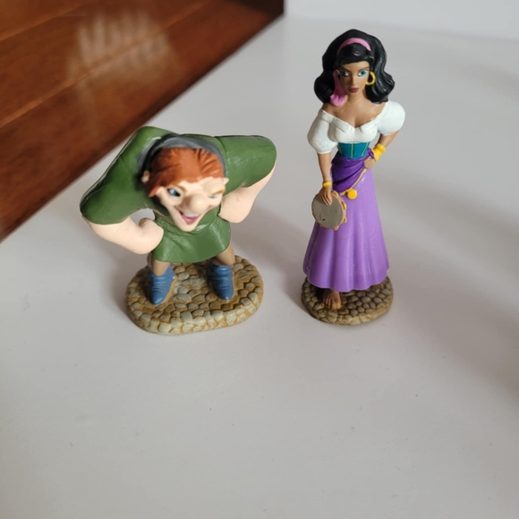 Vintage 90's Lot of MINI Disney Vinyl Toys from McDonald's Plastic - Picture 3 of 5